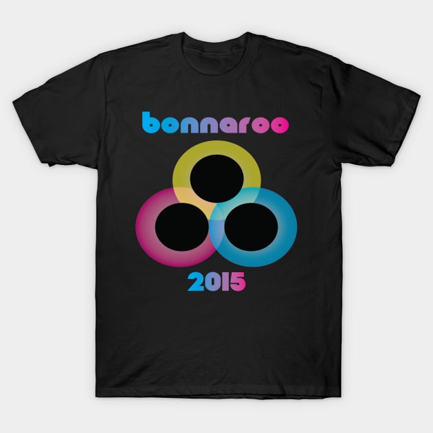 tri-vibe bonnaroo T-Shirt by itscurlay